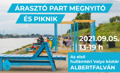 Támogasd az Albertfalván nyíló Árasztó partot!